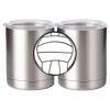 10 oz. Silver Stainless Steel Short Tumbler Thumbnail