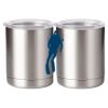 10 oz. Silver Stainless Steel Short Tumbler Thumbnail