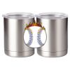 10 oz. Silver Stainless Steel Short Tumbler Thumbnail
