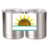 10 oz. Silver Stainless Steel Short Tumbler Thumbnail