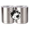 10 oz. Silver Stainless Steel Short Tumbler Thumbnail