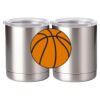 10 oz. Silver Stainless Steel Short Tumbler Thumbnail