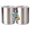 10 oz. Silver Stainless Steel Short Tumbler Thumbnail