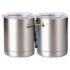 10 oz. Silver Stainless Steel Short Tumbler Thumbnail