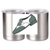 10 oz. Silver Stainless Steel Short Tumbler Thumbnail