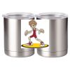 10 oz. Silver Stainless Steel Short Tumbler Thumbnail