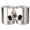 10 oz. Silver Stainless Steel Short Tumbler Thumbnail