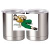 10 oz. Silver Stainless Steel Short Tumbler Thumbnail