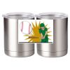 10 oz. Silver Stainless Steel Short Tumbler Thumbnail