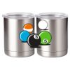 10 oz. Silver Stainless Steel Short Tumbler Thumbnail