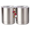 10 oz. Silver Stainless Steel Short Tumbler Thumbnail