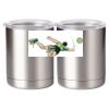 10 oz. Silver Stainless Steel Short Tumbler Thumbnail