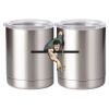 10 oz. Silver Stainless Steel Short Tumbler Thumbnail