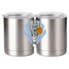 10 oz. Silver Stainless Steel Short Tumbler Thumbnail
