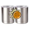 10 oz. Silver Stainless Steel Short Tumbler Thumbnail