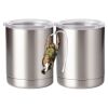 10 oz. Silver Stainless Steel Short Tumbler Thumbnail