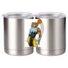 10 oz. Silver Stainless Steel Short Tumbler Thumbnail