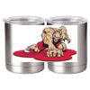 10 oz. Silver Stainless Steel Short Tumbler Thumbnail