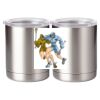 10 oz. Silver Stainless Steel Short Tumbler Thumbnail