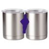 10 oz. Silver Stainless Steel Short Tumbler Thumbnail