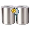 10 oz. Silver Stainless Steel Short Tumbler Thumbnail