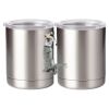 10 oz. Silver Stainless Steel Short Tumbler Thumbnail