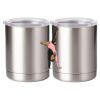 10 oz. Silver Stainless Steel Short Tumbler Thumbnail