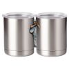 10 oz. Silver Stainless Steel Short Tumbler Thumbnail