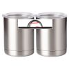 10 oz. Silver Stainless Steel Short Tumbler Thumbnail