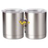 10 oz. Silver Stainless Steel Short Tumbler Thumbnail