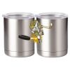 10 oz. Silver Stainless Steel Short Tumbler Thumbnail