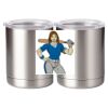 10 oz. Silver Stainless Steel Short Tumbler Thumbnail