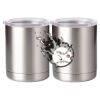10 oz. Silver Stainless Steel Short Tumbler Thumbnail