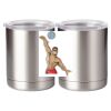 10 oz. Silver Stainless Steel Short Tumbler Thumbnail