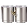 10 oz. Silver Stainless Steel Short Tumbler Thumbnail