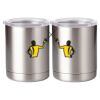 10 oz. Silver Stainless Steel Short Tumbler Thumbnail