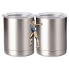 10 oz. Silver Stainless Steel Short Tumbler Thumbnail