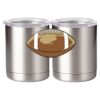 10 oz. Silver Stainless Steel Short Tumbler Thumbnail