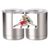 10 oz. Silver Stainless Steel Short Tumbler Thumbnail