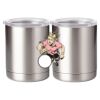 10 oz. Silver Stainless Steel Short Tumbler Thumbnail