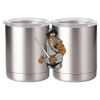 10 oz. Silver Stainless Steel Short Tumbler Thumbnail