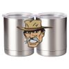10 oz. Silver Stainless Steel Short Tumbler Thumbnail