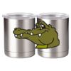 10 oz. Silver Stainless Steel Short Tumbler Thumbnail