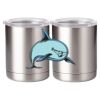 10 oz. Silver Stainless Steel Short Tumbler Thumbnail