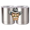 10 oz. Silver Stainless Steel Short Tumbler Thumbnail