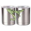 10 oz. Silver Stainless Steel Short Tumbler Thumbnail