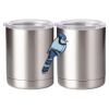 10 oz. Silver Stainless Steel Short Tumbler Thumbnail
