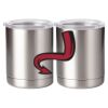 10 oz. Silver Stainless Steel Short Tumbler Thumbnail