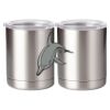 10 oz. Silver Stainless Steel Short Tumbler Thumbnail