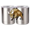 10 oz. Silver Stainless Steel Short Tumbler Thumbnail